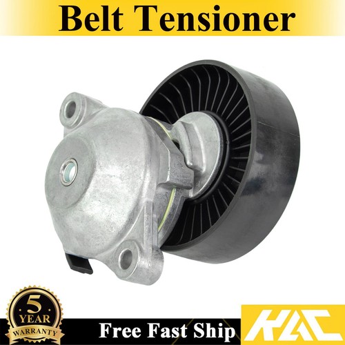 Belt tensioner with pulley for - belt,